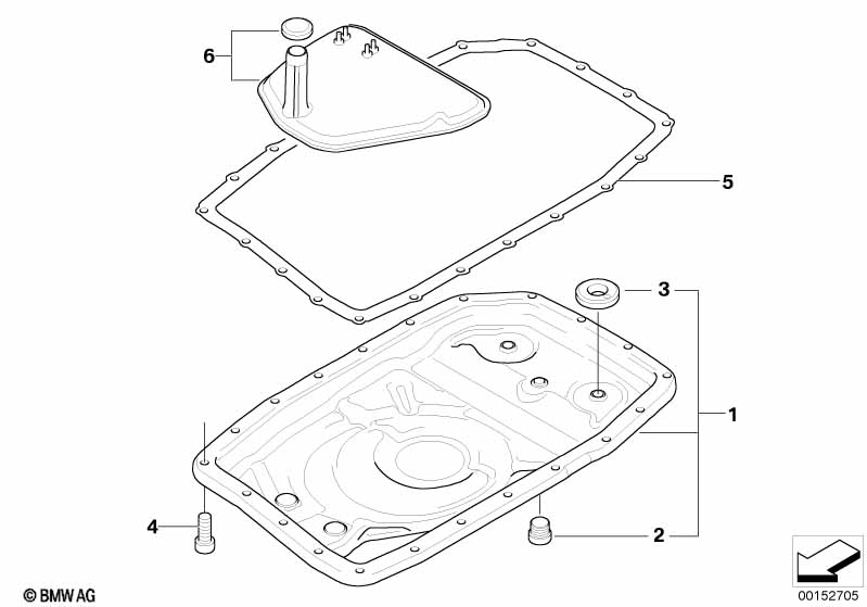 GA6HP32Z масляный картер