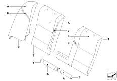 Инд.сиденье с люком д.перев.длин.пред.Зд