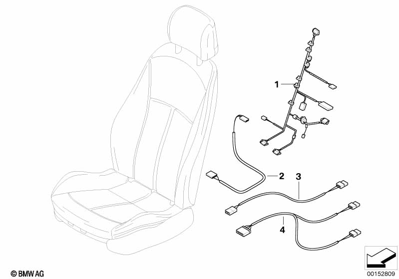Провода cиденья