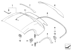 жесткая цельносъемная крыша кузова