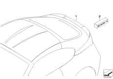 Задний спойлер M Performance