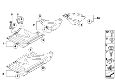 Облицовка днища кузова