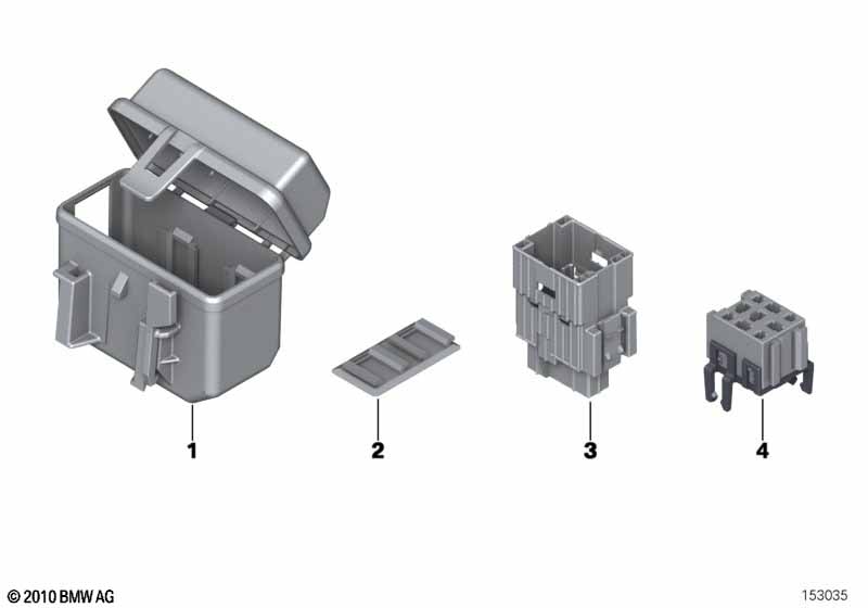 Корпус предохранителя/держатель реле