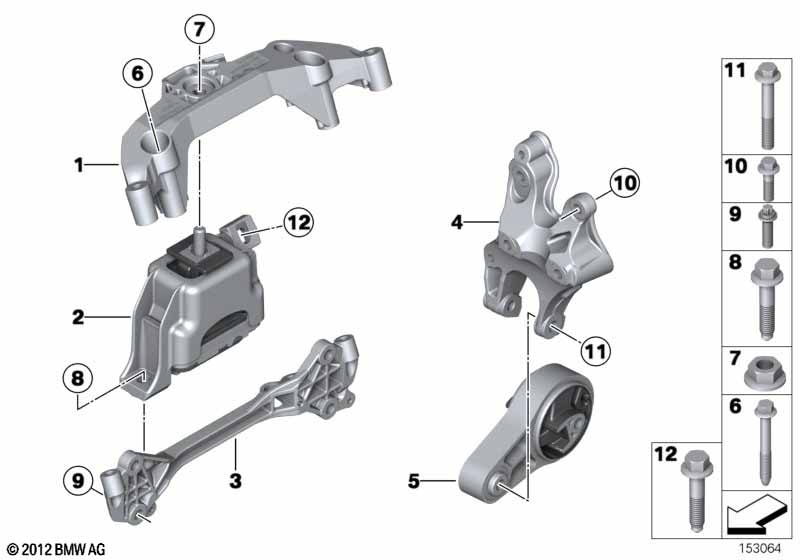 Винт (саморез) (M6x16mm)