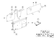 Детали SA 630 в багажнике