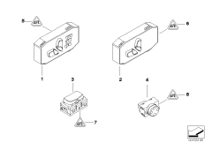 Переключатель регулировки сиденья Пд