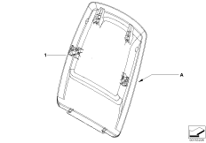 Индивид. задняя панель спорт.сид.кожа