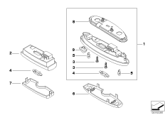 Различные огни