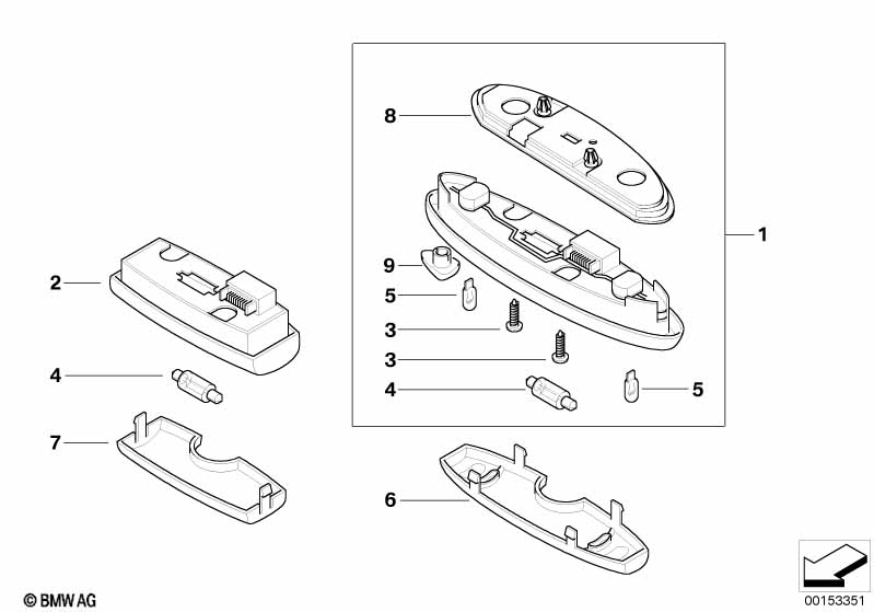 Различные огни