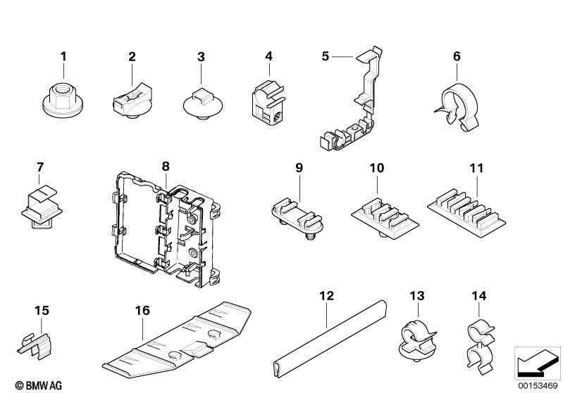 Различные держатели провода