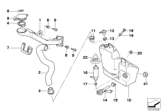 Бачок стеклоомывателя