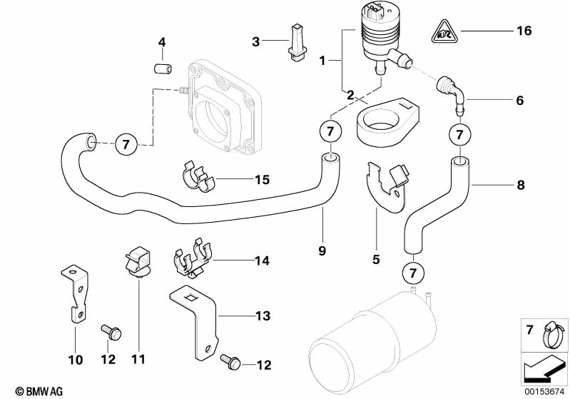 Клапан вентиляции топливного бака