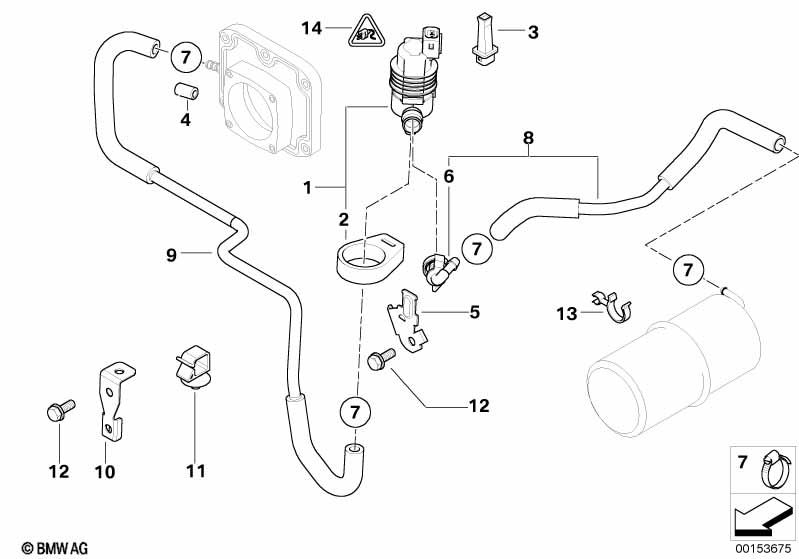 Клапан вентиляции топливного бака