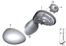 наружное зеркало заднего вида
