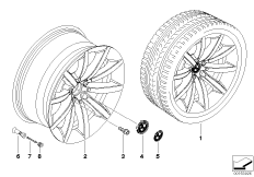 Л/c диск BMW со звездообр.спиц.диз.231