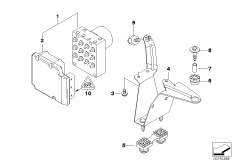 Гидроагрегат DSC/ЭБУ/кронштейн