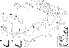 Топливопровод/насос дизельного топлива