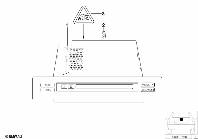 Радиоприемник BMW Business CD