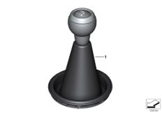 Головка рычага переключ. передач/чехол