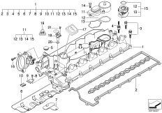 Крышка головки блока цилиндров