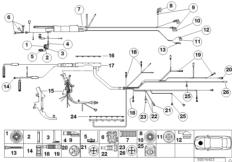 Корпус вилки разъема жгута пров.двиг.