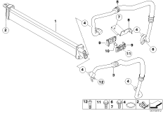 Маслян.радиатор/трубопр.масл.радиатора