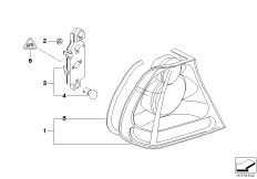 Блок задних фонарей