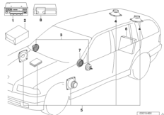 Аудиосистема с CD-чейнджером