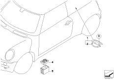 Различные детали кузова