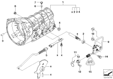 A5S325Z картер со вспом.оборудованием