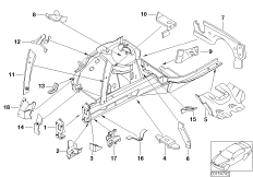 Кронштейн передка П