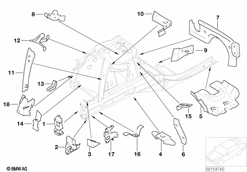 Кронштейн передка П