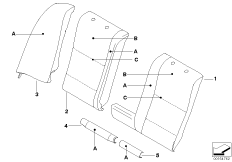 Зад.сид.Individual с люк.д.пер.д.пр.,LC