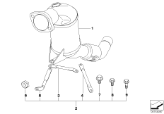 Дооснащаемый сажевый фильтр нерегулир.