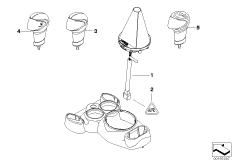 Ручки рычага управления / кожухи