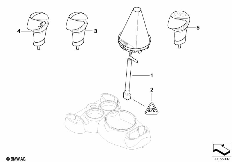 Ручки рычага управления / кожухи