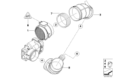 Термоанемометрический расходомер воздуха