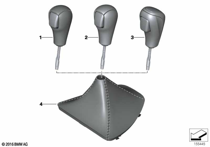 Ручки рычага управления / кожухи