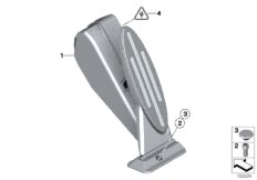 Привод педали аксел./модуль педали акс.