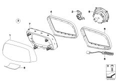 наружное зеркало заднего вида