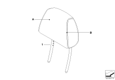 Подголовник CAK баз.сид. Individual Пд