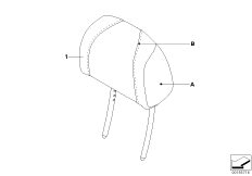 Подголовник CAK спорт.сид. Individual Пд