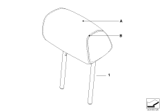 Подголовник Individual Зд Бок