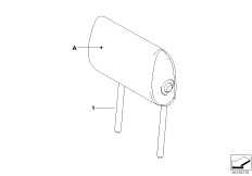 Индивид.откидной подголовник Ср Зд