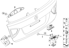 Багажная дверь/система запирания