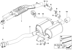Система выпуска ОГ Зд