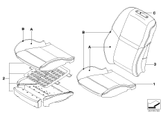Обивка Individual многоф.сид.в M-стиле