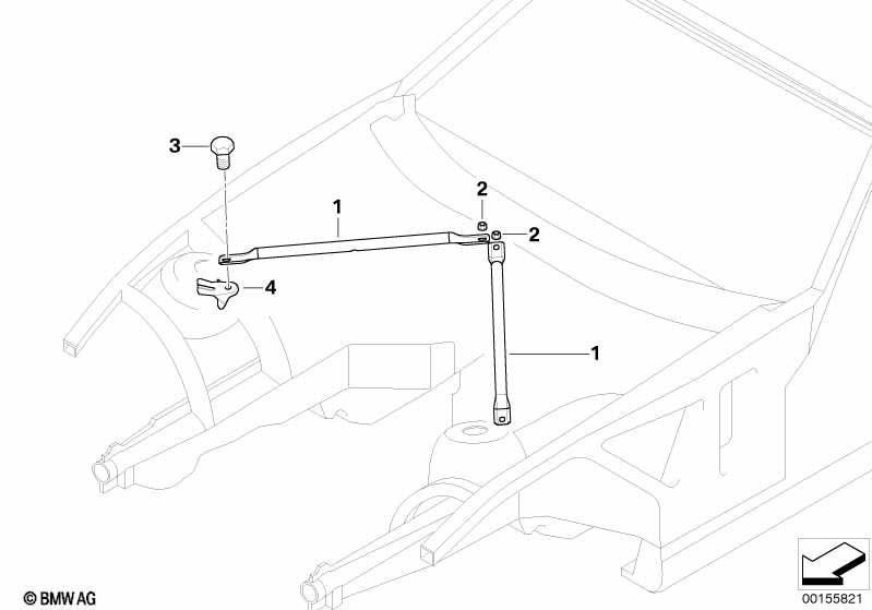 Распорка стоек