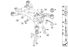 балка заднего моста
