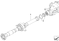 Карданный вал/закладная гайка
